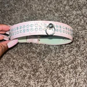 Bedazzled dog collar